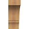 Ekena Millwork 4"W x 10"D x 10"H Balboa Rough Sawn Knee Brace, Western Red Cedar BRC04X10X10BOA00RWR - alternate 2